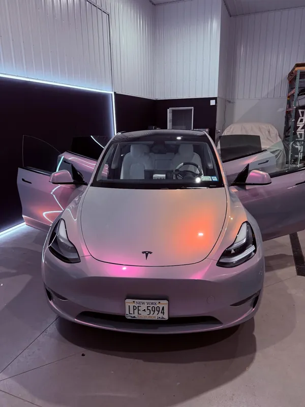 Tesla Model Y: Color-Shift PPF Model Y